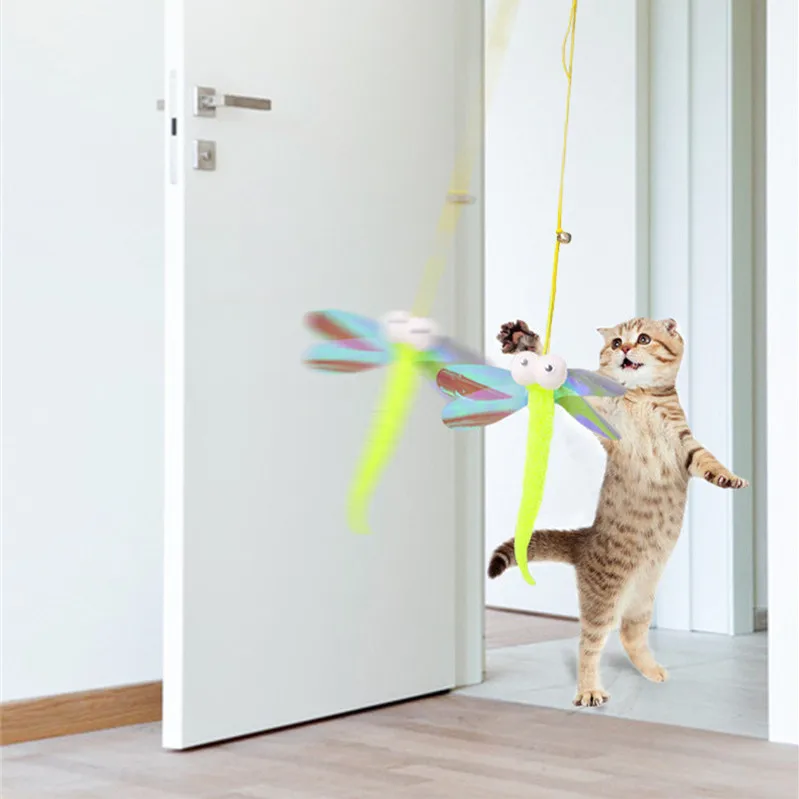

Teaser Cat Toy Interactive Cat Toy Hanging Simulation Pet Toy Funny Self-hey Interactive Pet Toy Kitten Playing Toy Cat Supplies