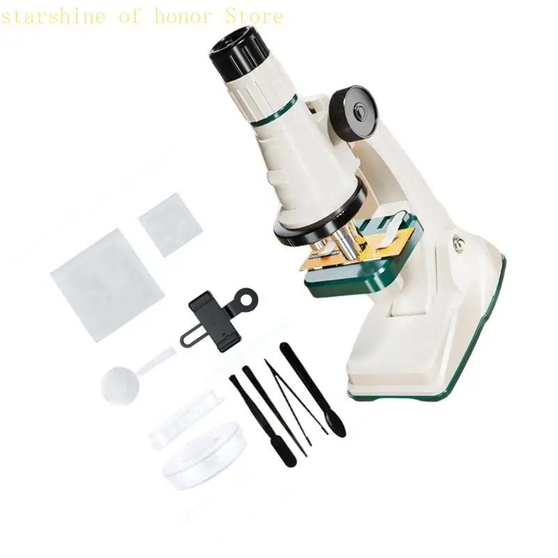 초등학교 어린이 과학 탐사를위한 11ub 줄기 교육 플라스틱 현미경 장난감