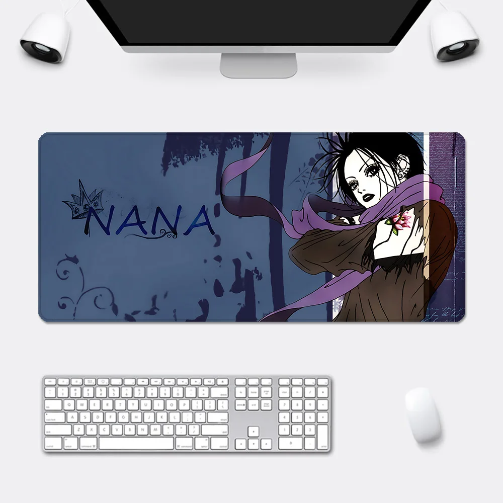 nana anime Mousepad HD Printing Computer Gamers Locking Edge Non