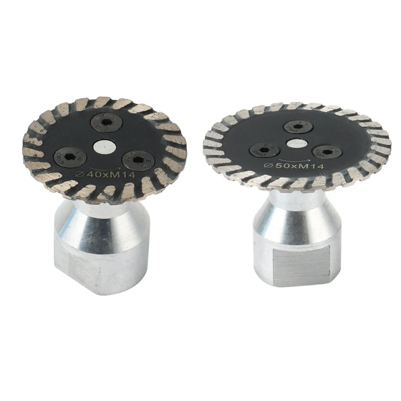 

New 40/50MM M14 Thread Removable Flange Diamond Carving Grinding Saw Blade Disc For Marble Concrete Granite Stone Tile