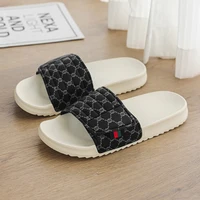 Sandales de skateboard imprimées pour hommes, décontractées, antidérapantes, à semelle épaisse, pantoufles tendance pour l'été, plage, intérieur et extérieur, chaussures de maison 4