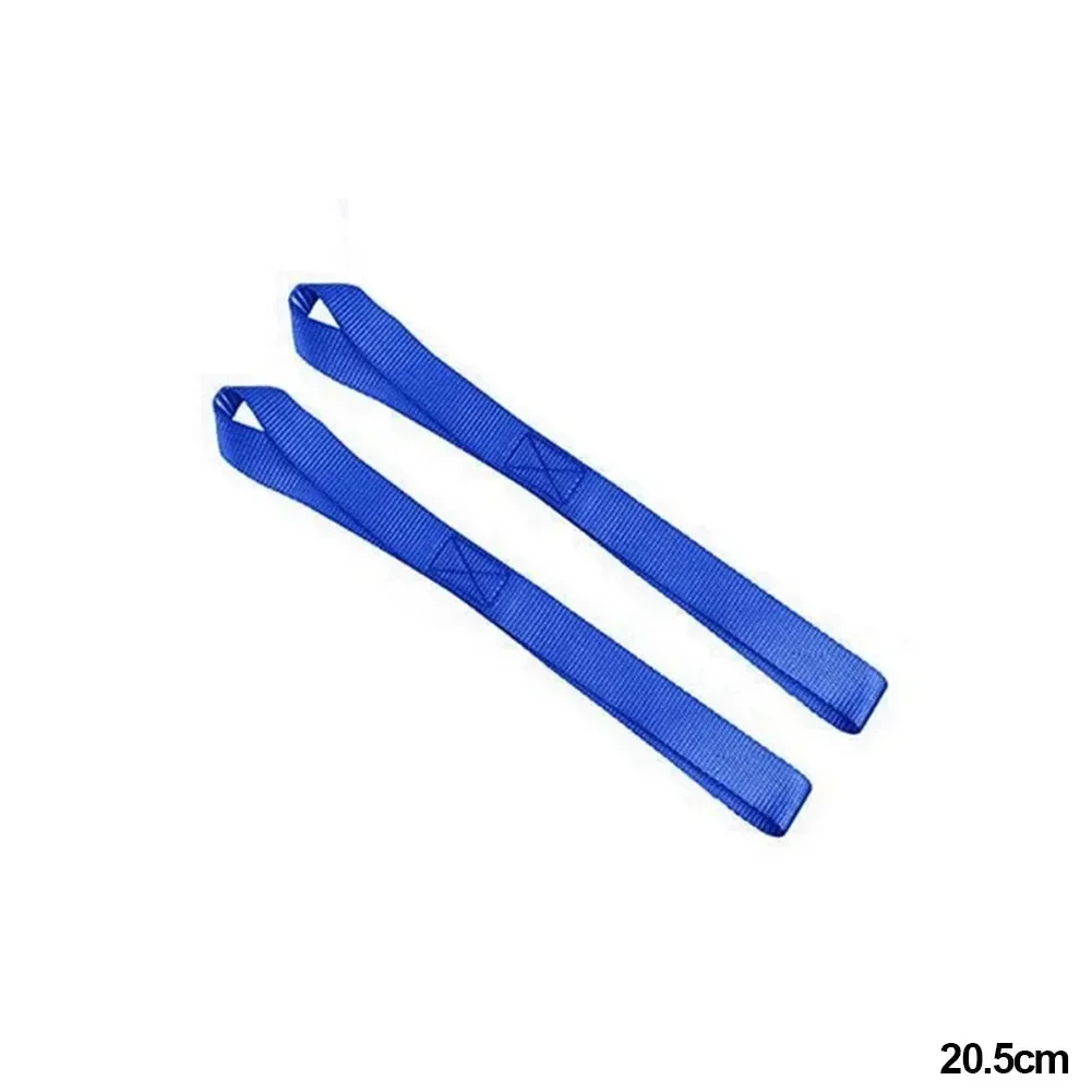 Set of 2 Durable Multipurpose Nylon Soft Straps for Secure Cargo and Luggage