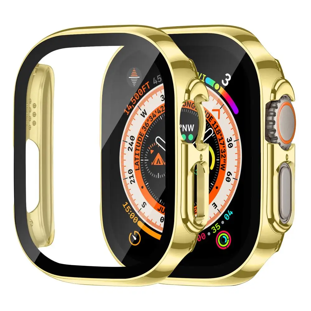 Apple Watch Ultra Durable Case with Tempered Glass Screen Protector