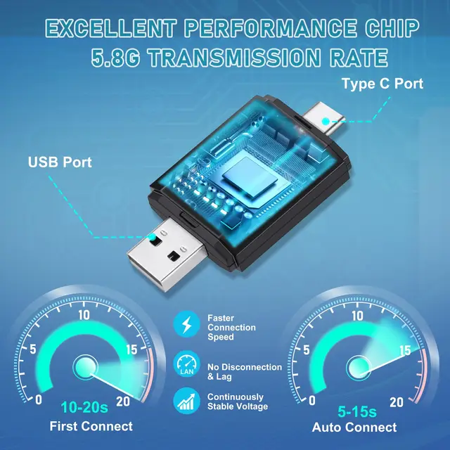Phoebus Link 2-in-1 Wireless CarPlay & Android Auto Adapter 5