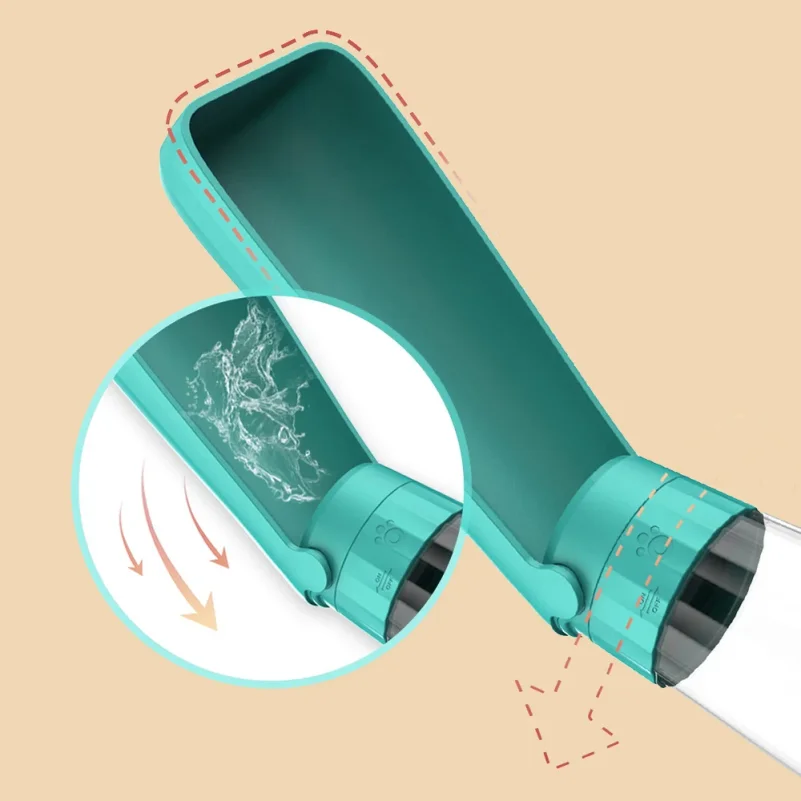 Outdoor Portable Dog Water Bottle For Small Large Dogs Cats Leak Proof High Capacity Pet Drinking Bowl Labrador Beagle Supplies_voghion.com