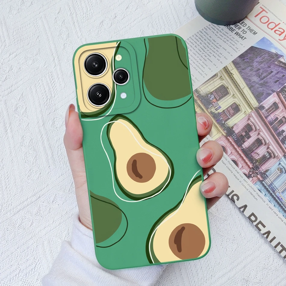 Soft Liquid Silicone Camera Protection Phone Case with Bumper Shell Design