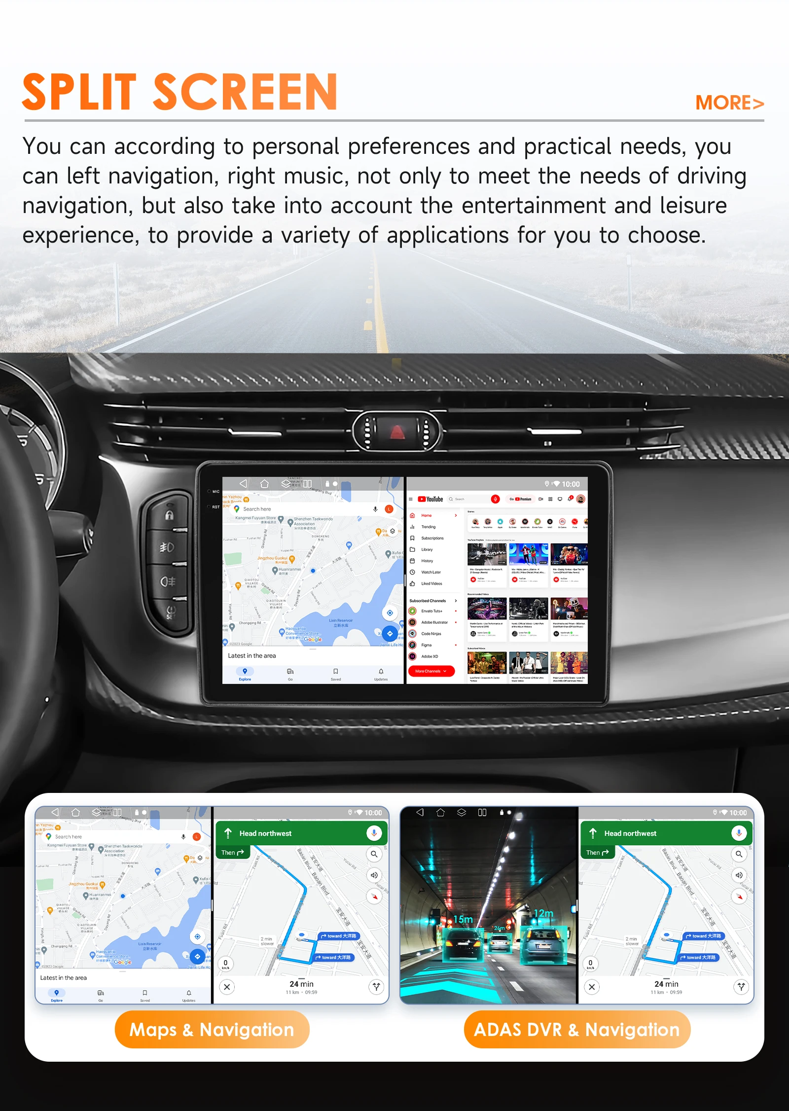 Kabelloses CarPlay Android Auto Autoradio für Alfa Romeo Giulietta 2015 - 2018 GPS Intelligente Systeme Stereo Multimedia Autoradio – Detail 39