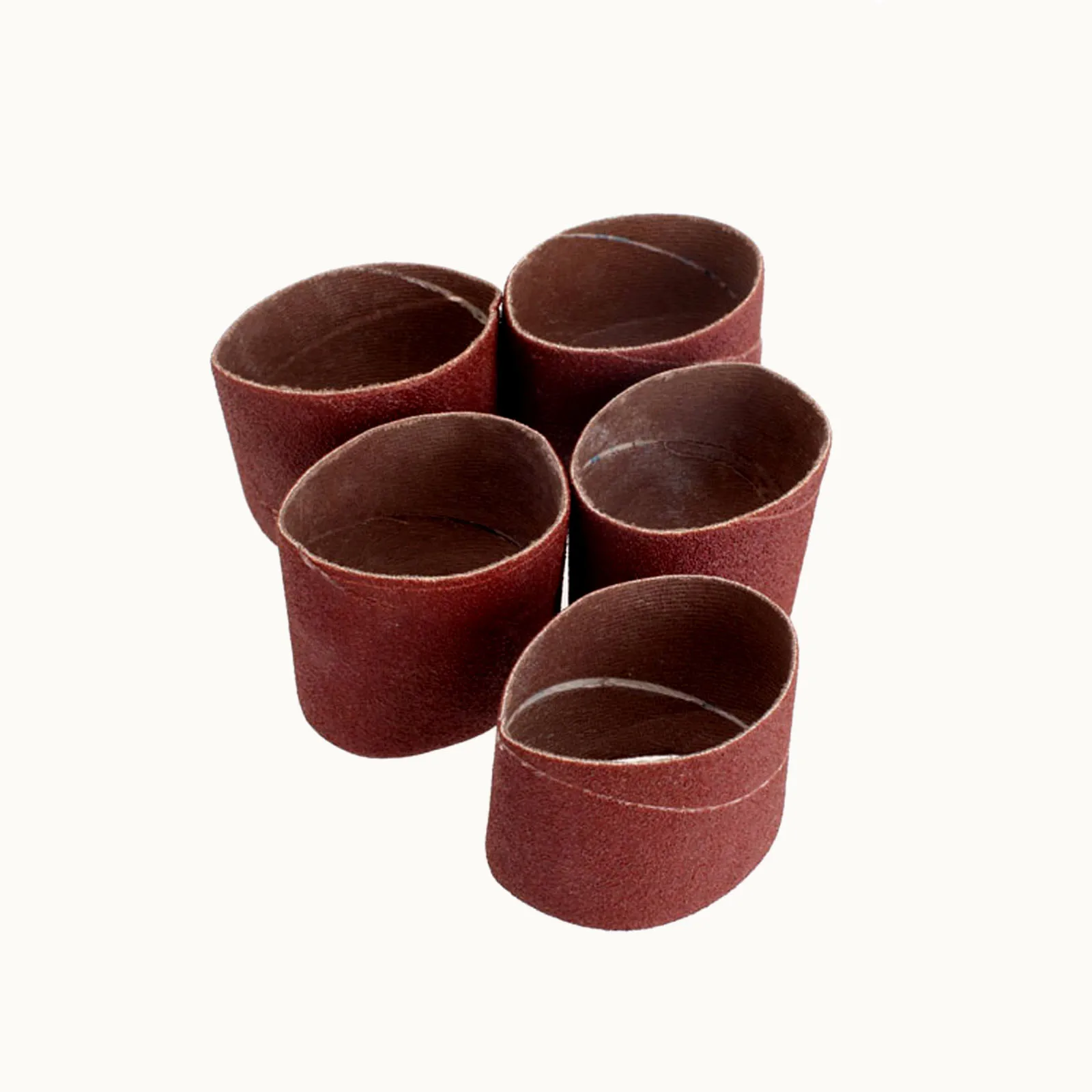 5Pcs Dremel Accessories Sanding Band 80 Grit 38mm Drum Sanding for Dremel Nail Drill Bits File Machine Rotary Tool Abrasive Tool