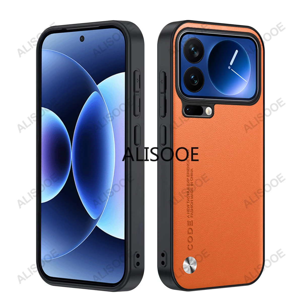 Luxury Fiber Texture PU-Leather Protective Case Cover