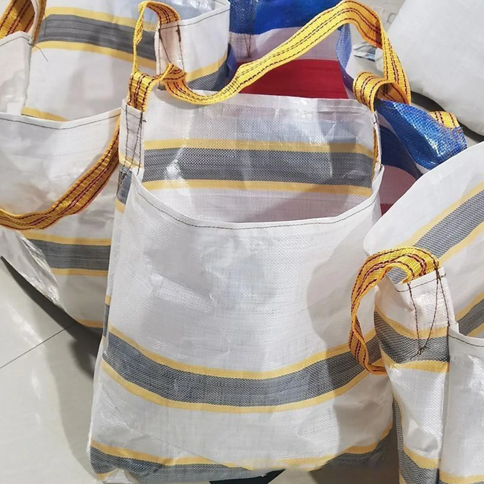 Obstpflücktasche 55x55cm, wasserdichte Ernteschürze mit Schultergurt, tragbare Tasche für Gartenarbeit – Detail 1