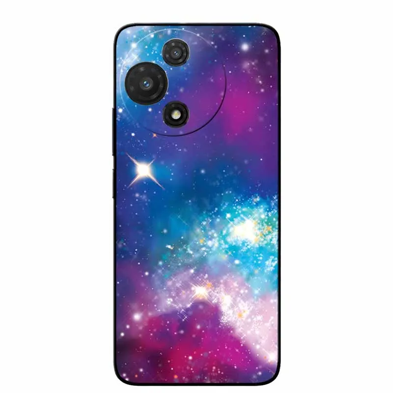 Marble Painted Silicone Back Cover - Soft TPU Protective Case
