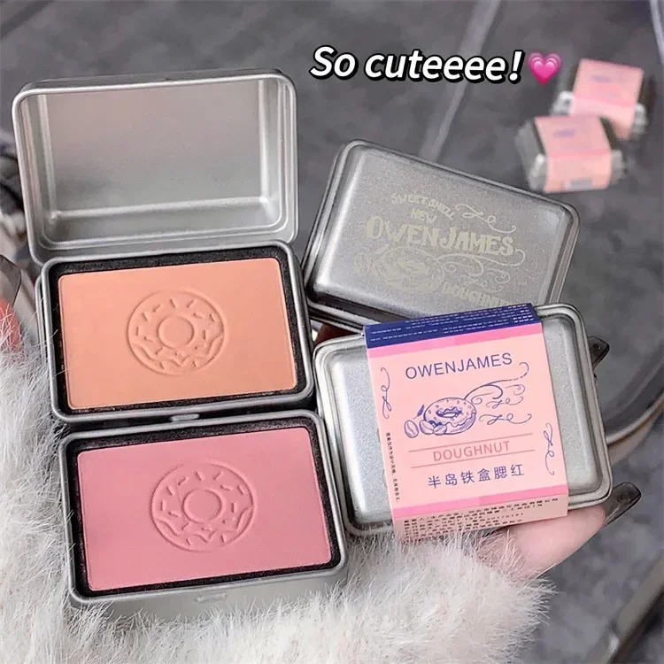 Peninsula Iron Box Blush Monochrome Drunken Rose Cheek Blusher Powder Matte Apricot Rouge Contour Palette Natural Face Makeup powder blusher blush powder blush plate monochrome blush rose blush facial blusher