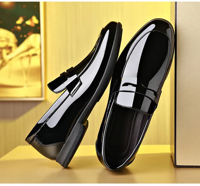 Spring New Mens Casual Business Shoes Loafers Men Dress
