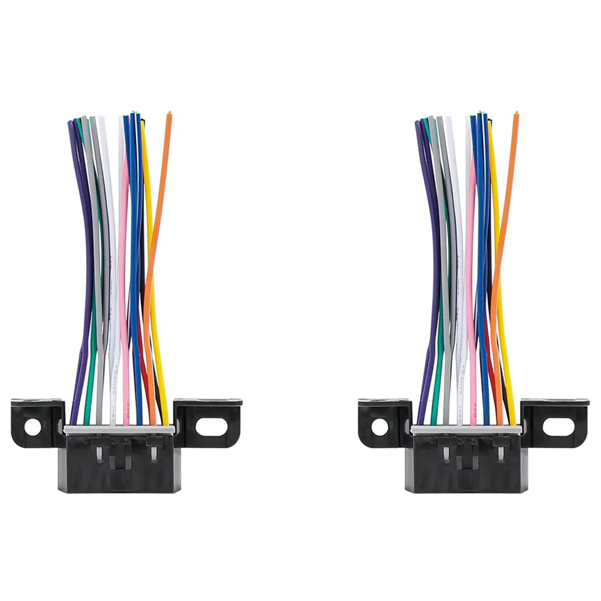 

2X Full 16 Pin J1962F OBD2 Female to Male DIY Fixed Harness Adapter Connector Plug Dash Port Cable