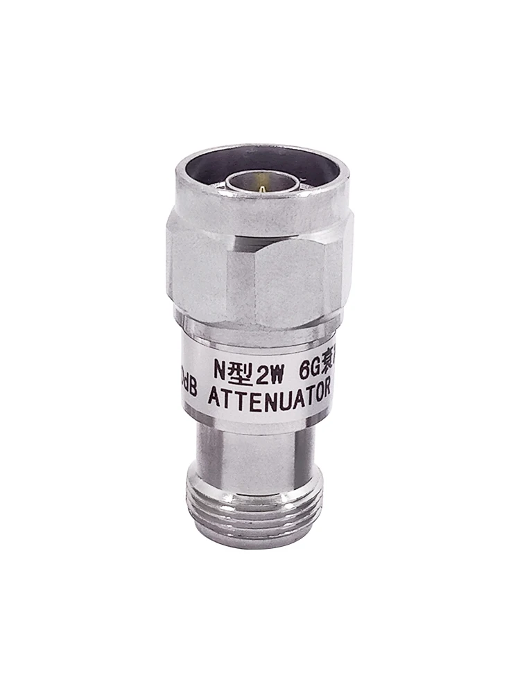 Attenuatore Fisso Coassiale Dell'Attenuatore N-Type 2-5W Rf Dell'Attenuatore 6G Dc-6G 3 / 5 / 6 / 10 / 15 / 20