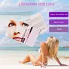 Color-changing Pvc Card Uv Protection Change Color In Sunlight Solar Probe Popular Product Skin Protection Hot Trend Uv Test 2