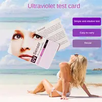 Color-changing Pvc Card Uv Protection Change Color In Sunlight Solar Probe Popular Product Skin Protection Hot Trend Uv Test 2