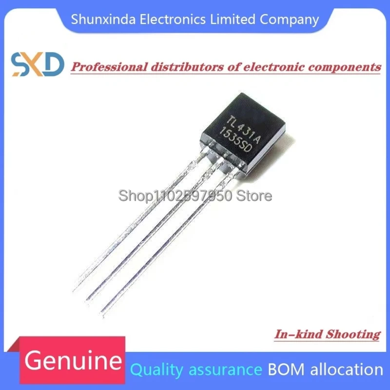 20PCS/Lot TL431 TL431A tl431 GSD TL431 431 WS TO-92 Regulator Tube Triode Transistor New