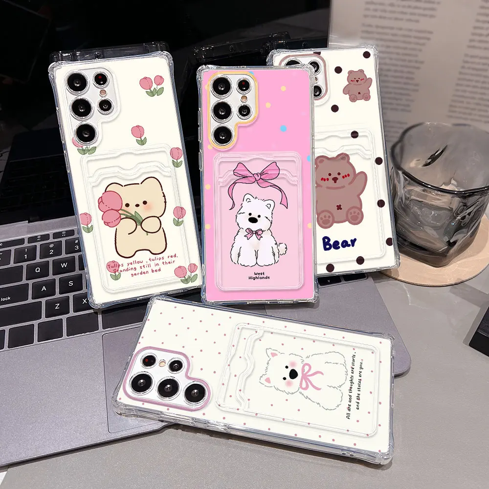 Sleek Card Holder Phone Case with Soft TPU Cover