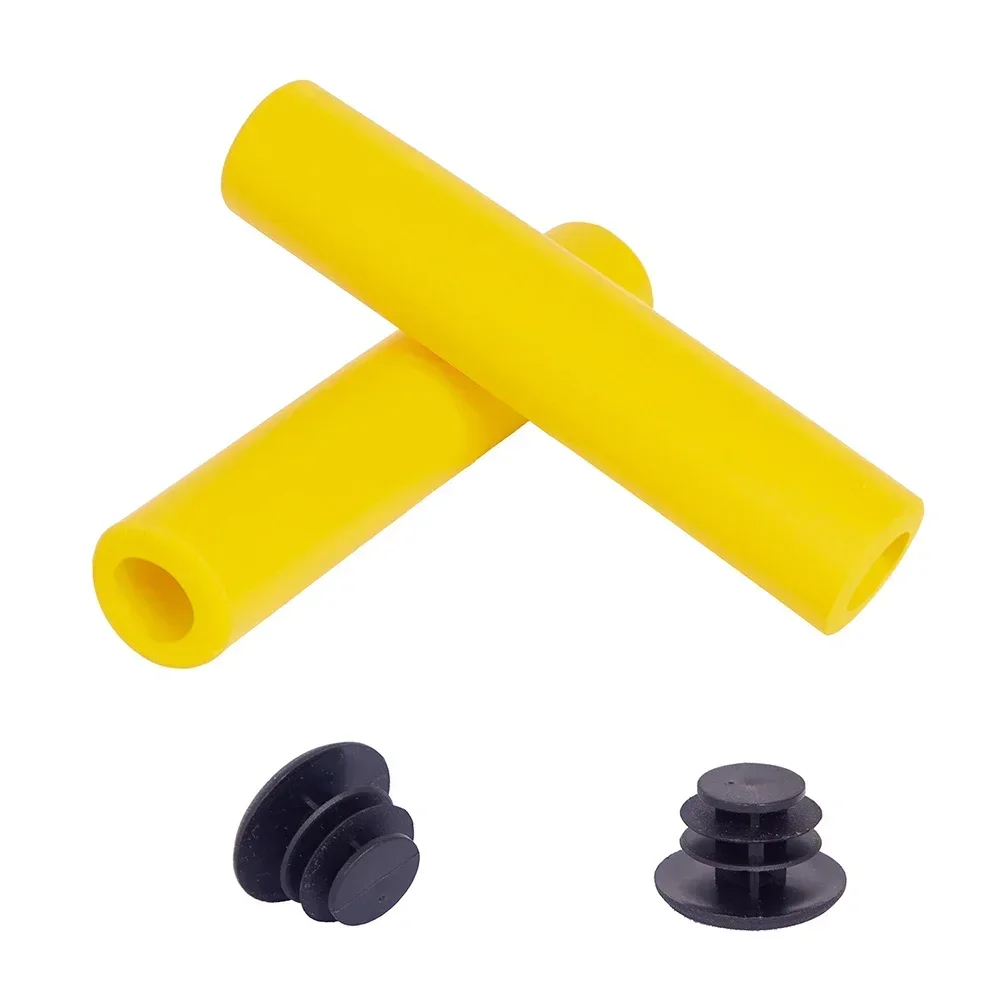 MTB Bike Handlebar Grips Silicone Sponge Handle Bar Cover Mountain Bicycle Accessories