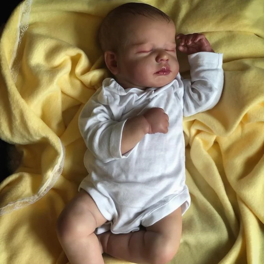 Realistyczny model dziecka 50 cm o zapachu pudru dla niemowląt + certyfikat narodzin za $19.98 / ~74zł