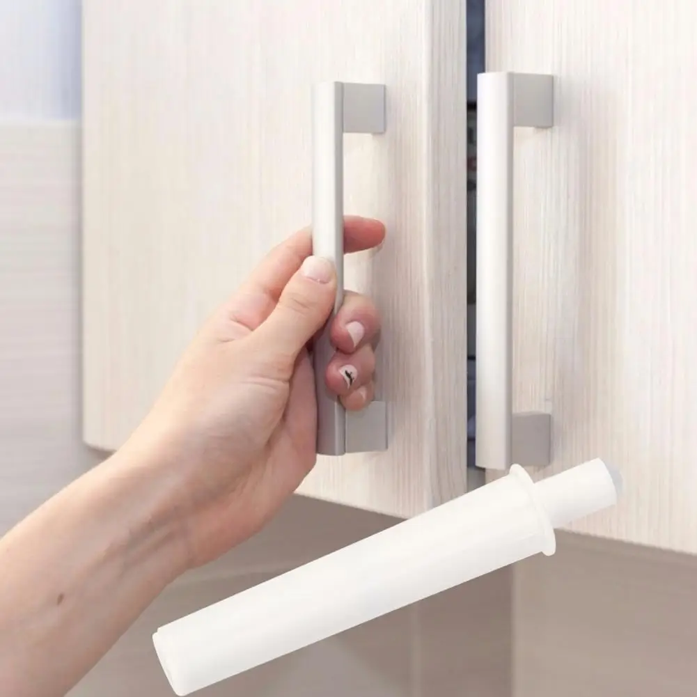 10PCS cupboard cabinet drawer closet door stopper quiet damper white