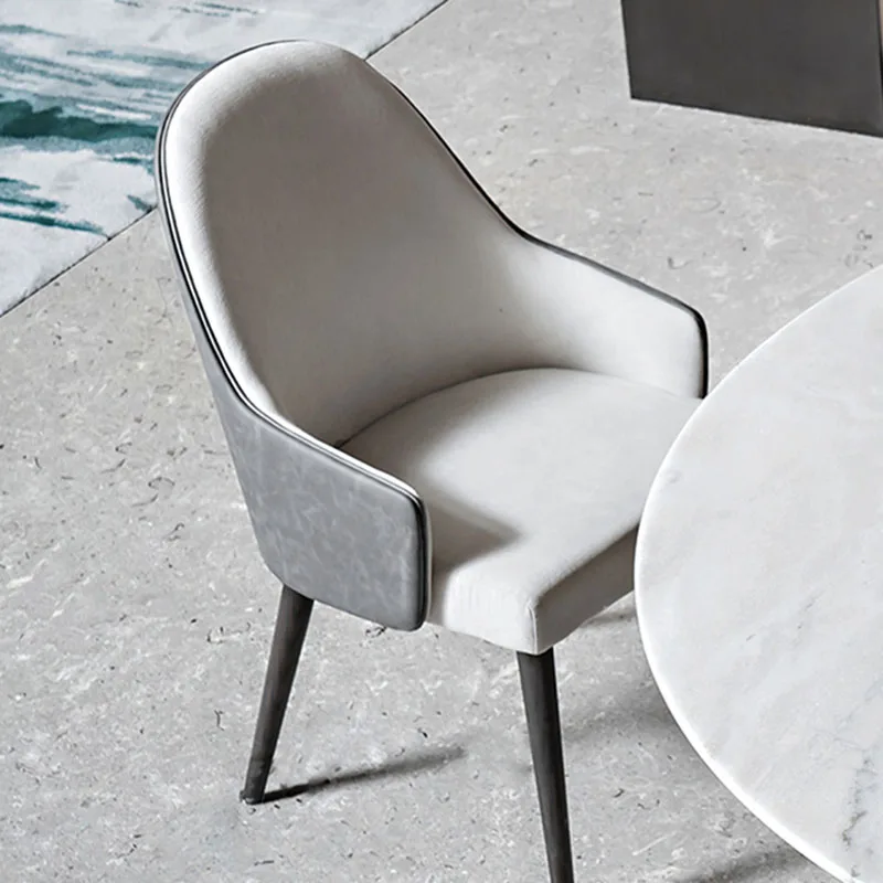 

Upholstered Luxuryer Dining Chairs Wood Modern Garden Antiquess Dinner Dining Chairs Comfortable Silla Bedroom Cafe Furniture