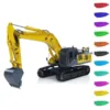 In Stock 1/14 LESU SK500 RC Hydraulic Excavator Remote Control Metal Earth Digger Painted Assembled Light System Model Gift 1