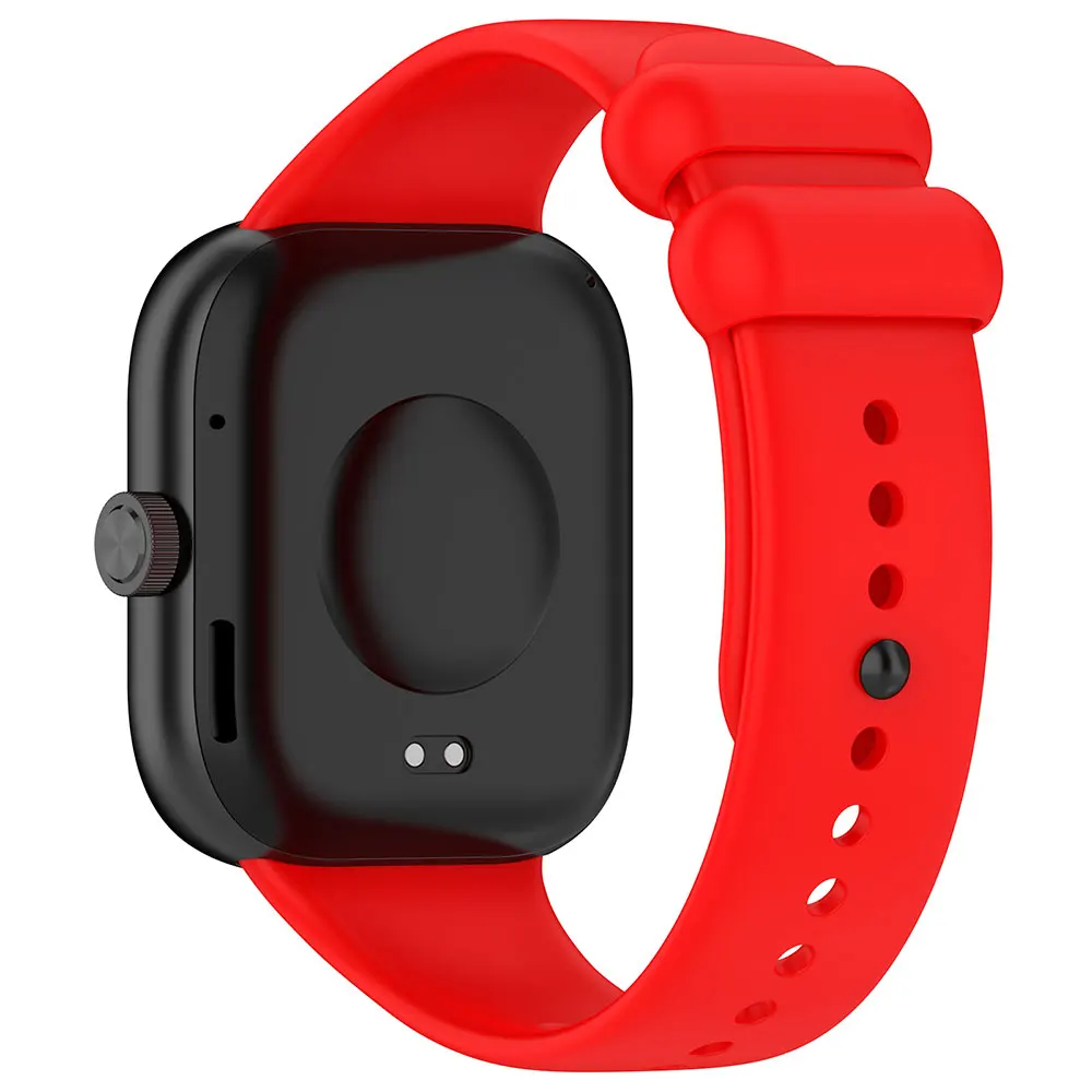 Silicone Watch Strap with Shockproof Protective Case and Screen Protector Cover
