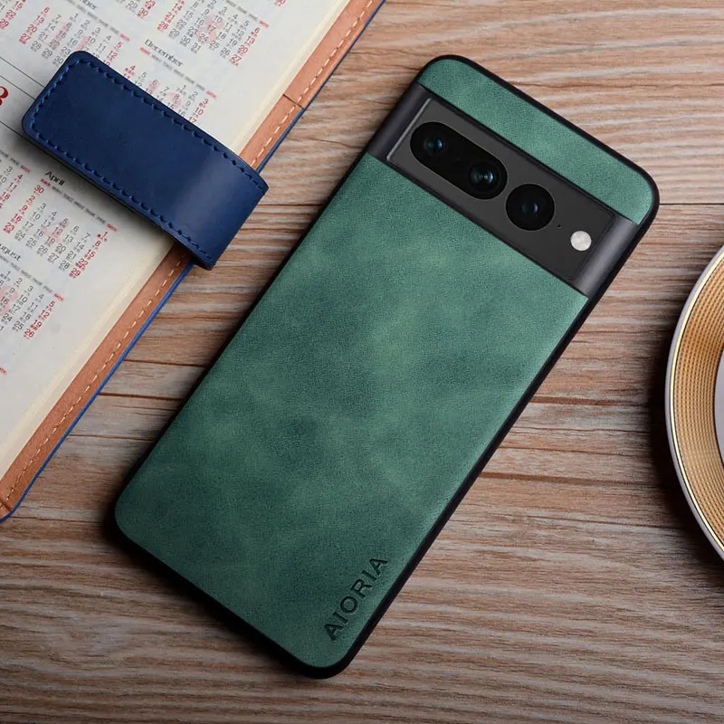Leather Silky Feel Matte Cover - Fingerprint Proof Case