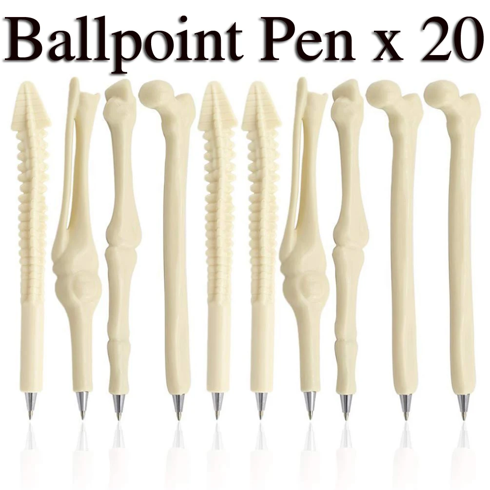 

20 шт., декоративные шариковые ручки для Хэллоуина