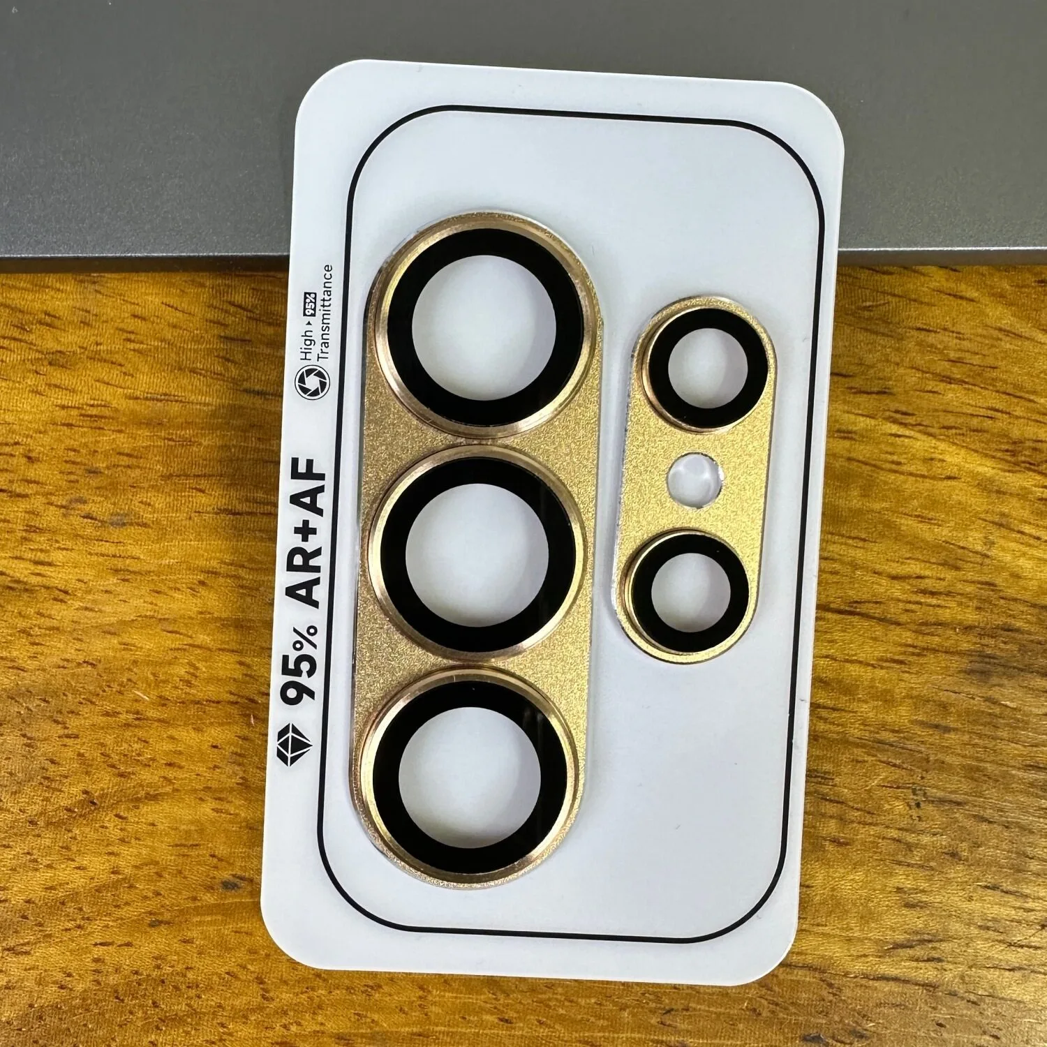 Luxury Armor Metal Lens Film - Tempered Glass Protection