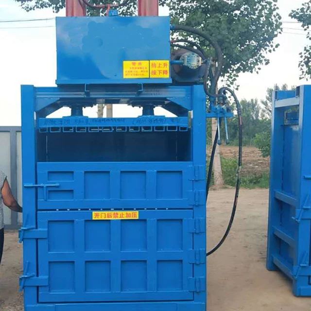 Plastic Metal Scrap Garbage Compressor Compactor Hydraulic Baler Machine 3