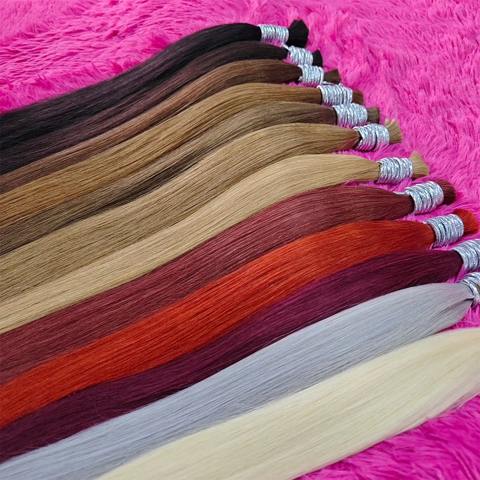 

Настоящие человеческие вьетнамские волосы оптом без Уточки прямые натуральные волосы для наращивания плетеные волосы человеческие оригинальные женские цветные волосы