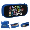 Villain Letter Abc Pencil Cases Boys Matching Evil Alphabet Lore Pen Holder Bag Student Large Storage Office Zipper Pencilcases 1