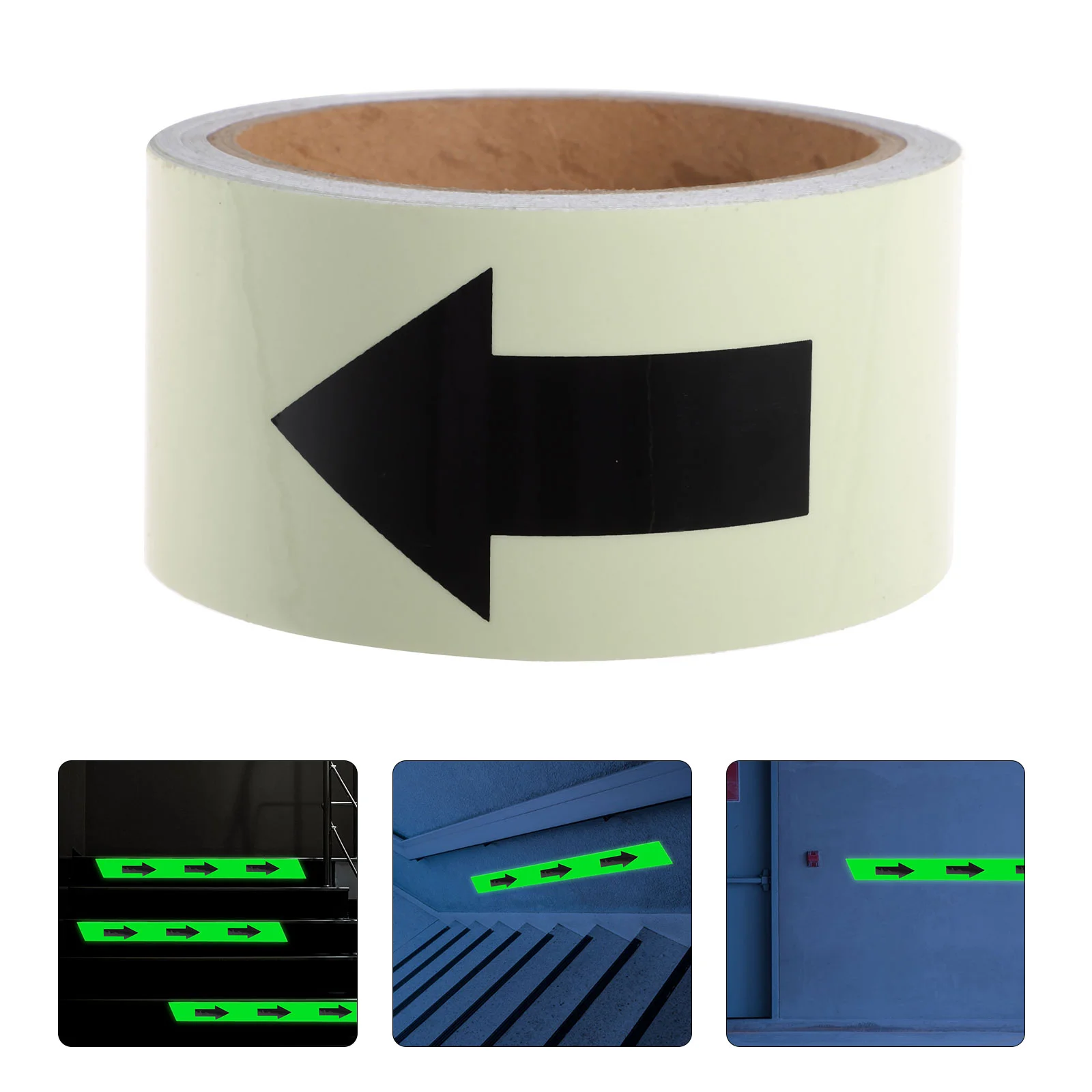 

1 Roll Glowing Tape Glow in The Dark Tape Luminous Directions Indication Tape