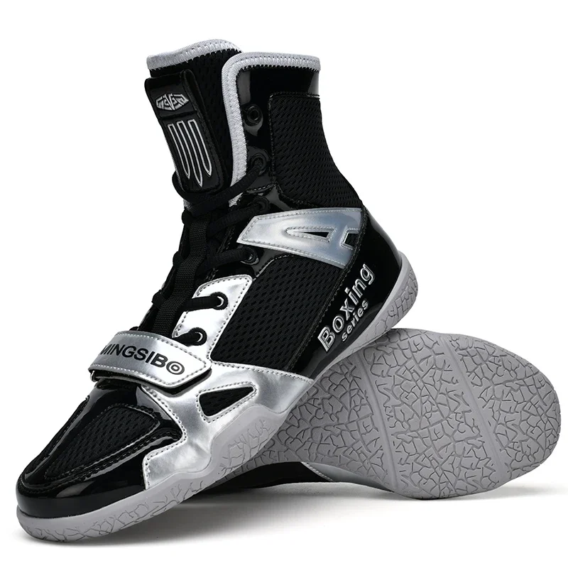 Wrestling Shoes Men Women Wrestling Sneakers Comfortable Gym Footwears Luxury Boxing Sneakers