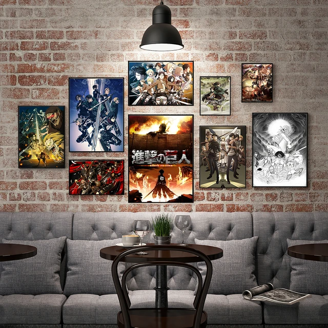 Poster Attack on Titan (Shingeki no kyojin) - Collage | Wall Art, Gifts &  Merchandise 