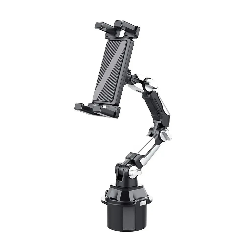 Auto-Getränkehalter, Tablet- und Telefonhalterung, universeller Ständer mit verstellbarem langen Arm für iPad, für Samsung Galaxy Tab, für Kindle – Detail 10