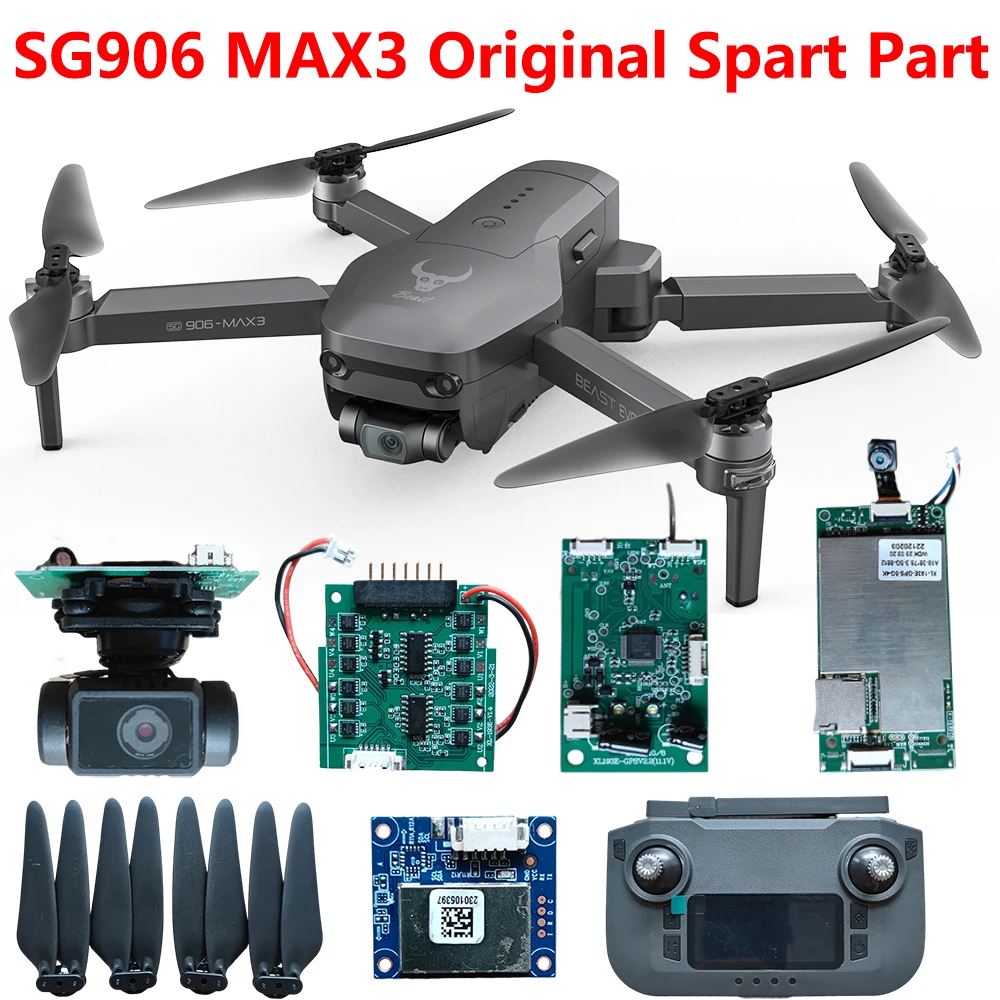 ホビーラジコン SG906 MAX SG906 MAX3 RC Drone Spare Parts 3-Axis Gimbal Lower Upper Shell