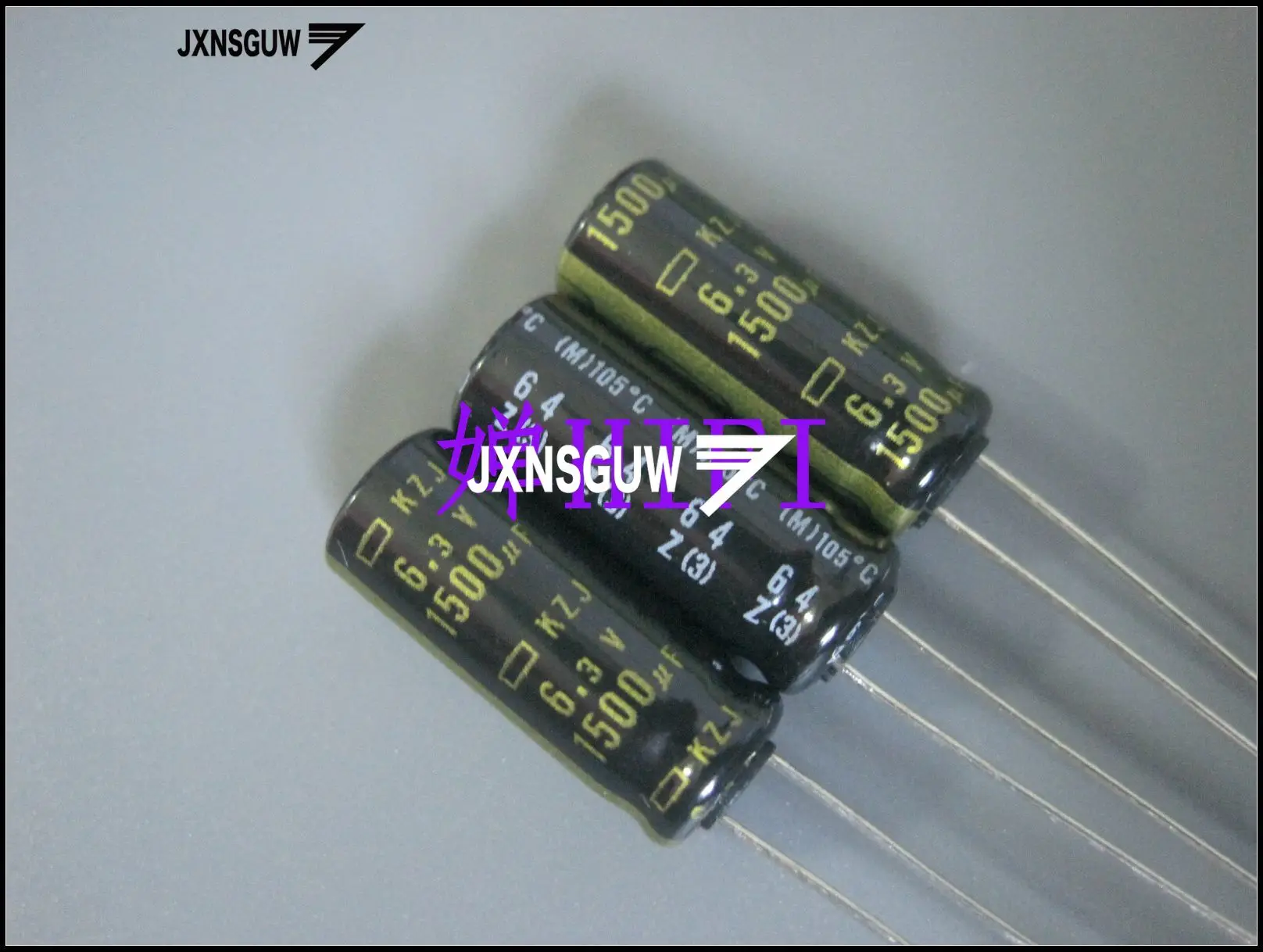 

20PCS NIPPON KZJ 6.3V1500UF 8X20MM NCC Aluminum electrolytic capacitor 1500UF/6.3V CHEMI-CON 105 degrees 1500uF 6.3V