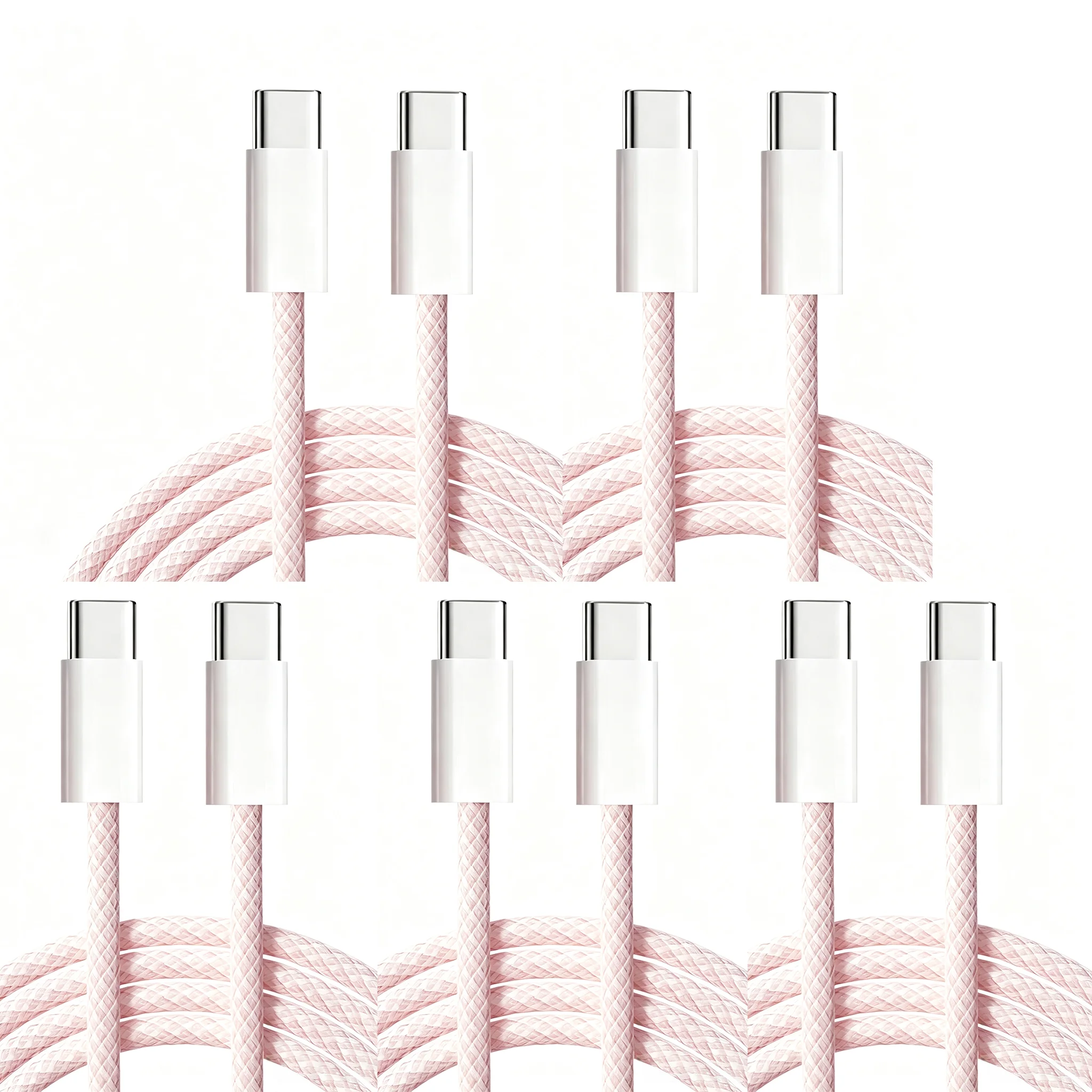 5-Pack High-Speed USB C to USB C Charging Cable