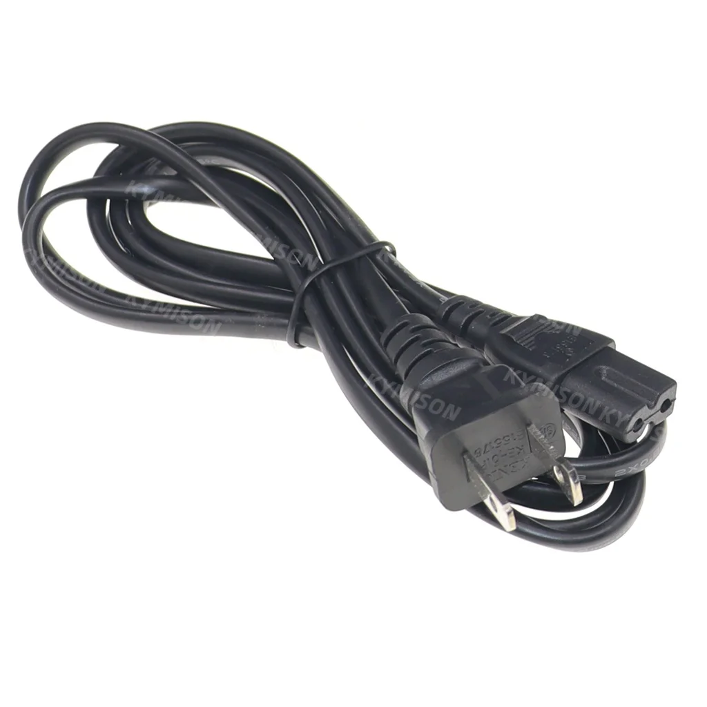 18AWG NISPT-1 전원 코드 US NEMA 1-15P - IEC320 C7 8자형 커넥터 AC 2구분극 전원 공급 케이블 플러그