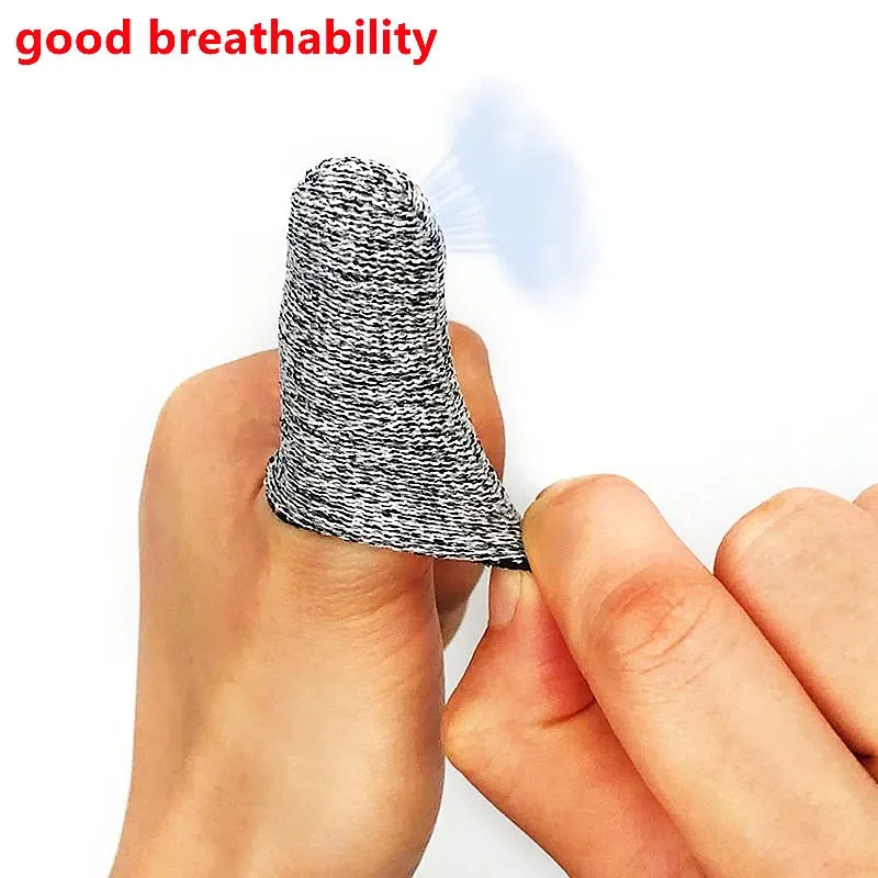 Anti-Cut Finger Cover Finger Protector Sleeve Level 5 High-strength Safety Anti Cut Fingertip Gloves Kitchen Tools finger protector finger guard