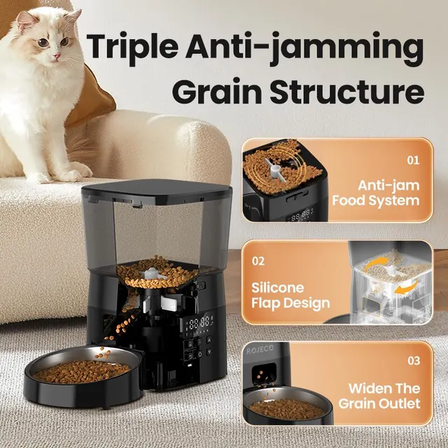 ROJECO Smart Pet Feeder 3