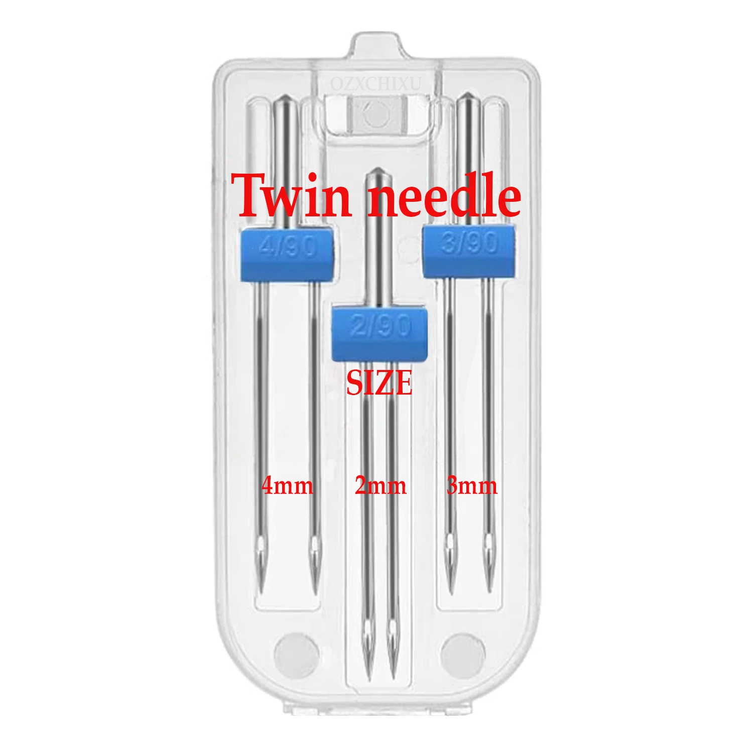 Size 2/3/4mm Twin Needles and Wrinkled 9 Grooves Sewing Presser Foot Feet  for Brother Singer Sewing Machine Accessories 2/3/4/90 - AliExpress