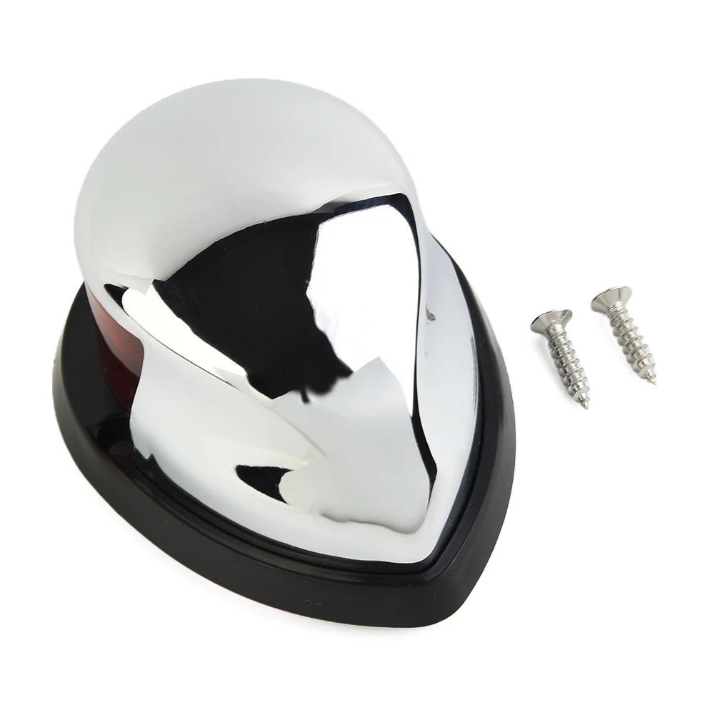 Bogen LED Navigation Segel licht LED Navigation Segel licht Marine Boot Kunststoff rot grün mit Chrom Gehäuse – Detail 7