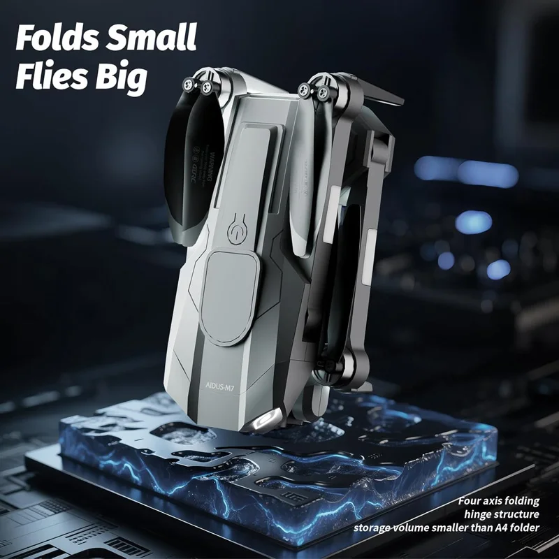 4DRC M7 GPS 드론 8K 4K 카메라 촬영 쿼드콥터 자동 복귀 브러시리스 모터 UAV FPV 드론 RC 장난감 선물 소년 및 성인용