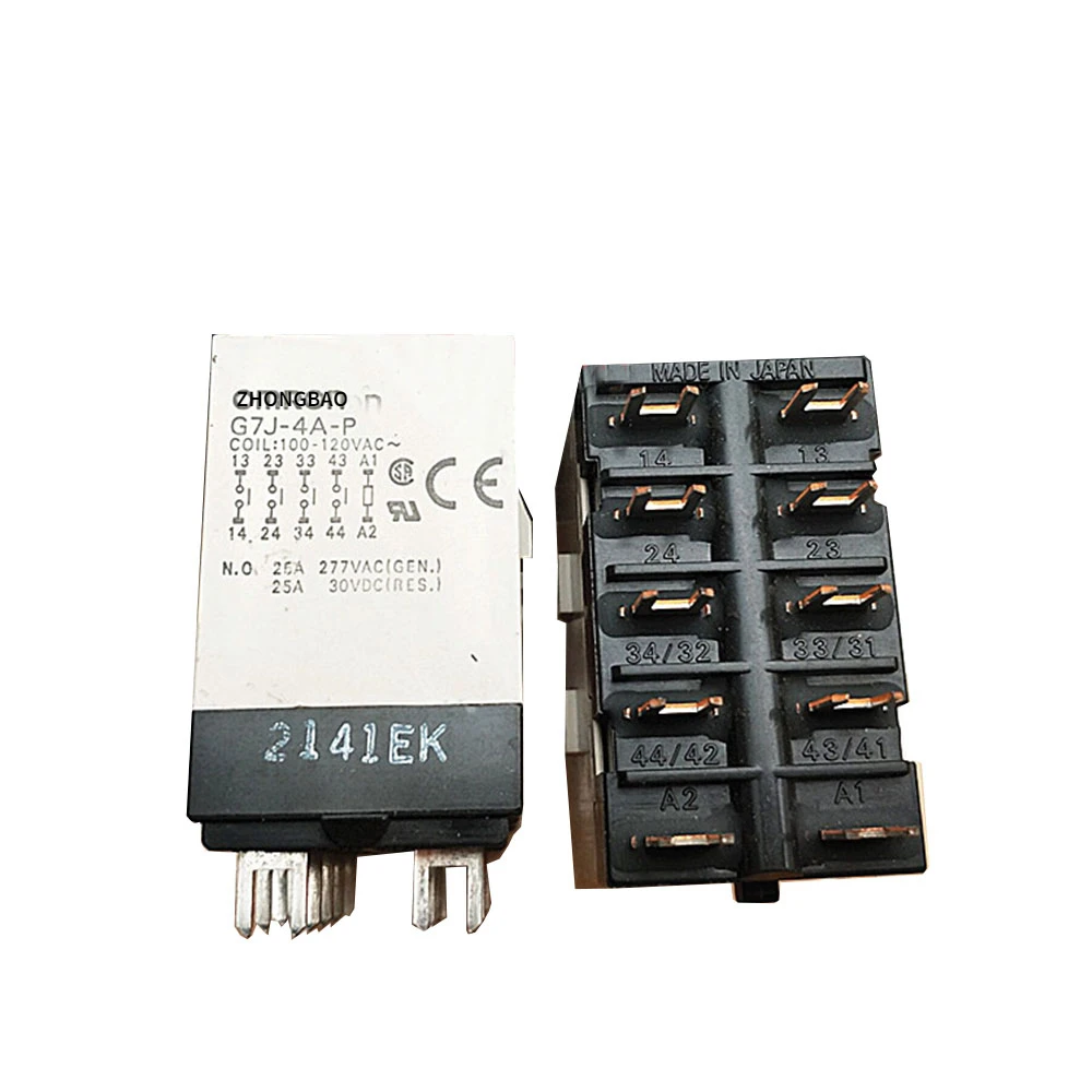 

G7J-4A-P 100-120VAC 25A 100V