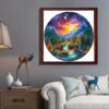 Wooden Puzzles for Adults, Visual 3D Sunset Forest Wooden Jigsaw Puzzles, Wood Puzzles Adult, Unique Animal Shape Wood Cut Puzzl 6